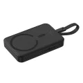 MagSafe External Battery Pack, USB-C, Lightning, 30W, 10000mAh - Baseus Magnetic Mini (P1002210B113-00) - Черен