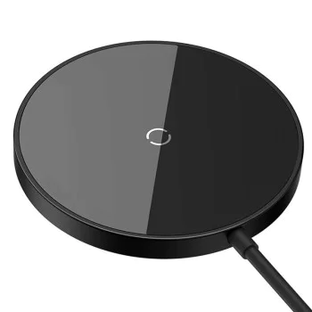 Безжично магнитно зарядно устройство, 15W - Baseus (CCJJ040001) - черно
