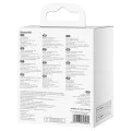 Безжично магнитно зарядно устройство, 15 W - Baseus (CCJJ040205) - Прашно лилаво