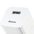 Quick Charge 3.0 USB зарядно - Baseus (CCALL-BX02) - бяло
