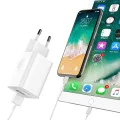 Quick Charge 3.0 USB зарядно - Baseus (CCALL-BX02) - бяло