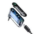 Aux предавател, Bluetooth, 145mAh, Micro-USB - Baseus BSBA-02 (WXQYY010001) - черен
