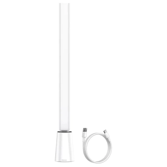 Акумулаторна настолна лампа, 2200mAh - Baseus Smart Eye (DGZG-02) - бяла