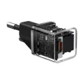GaN зарядно устройство, Type-C, 20W + Type-C към Type-C кабел, 100W, 1m - Baseus (P10110900113-00) - Cluster Black