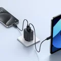 USB зарядно, Type-C, бързо зареждане 30W - Baseus (P10111404113-00) - клъстерно черно