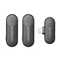 Yesido - Лавалиер микрофон 2 в 1 (KR16) - Lightning, 70mAh, безжичен, 2.4GHz - черен