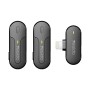 Yesido - Лавалиер микрофон 2 в 1 (KR16) - Lightning, 70mAh, безжичен, 2.4GHz - черен