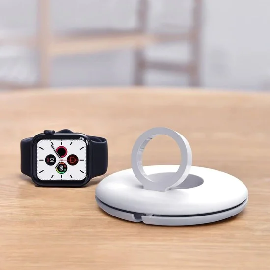 Съвместим органайзер за зарядно за Apple Watch - Baseus BS-W511R (ACSLH-02) - Бял