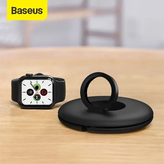 Органайзер, съвместим със зарядно за Apple Watch - Baseus BS-W511R (ACSLH-01) - черен