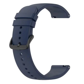 Каишка за Huawei Watch GT 2 (46 мм)/GT 2 Pro/GT 3 Pro (46 мм)/Ultimate, Xiaomi Watch S1 - Каишка за часовник 22 мм (W001) - Тъмно син