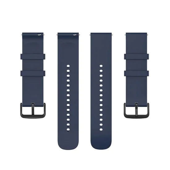 Каишка за Huawei Watch GT 2 (46 мм)/GT 2 Pro/GT 3 Pro (46 мм)/Ultimate, Xiaomi Watch S1 - Каишка за часовник 22 мм (W001) - Тъмно син