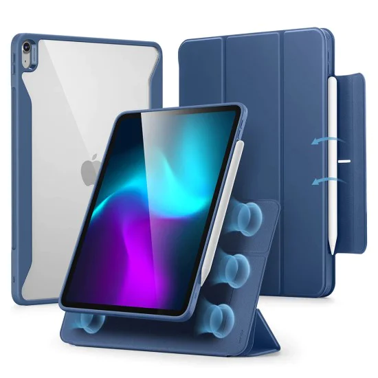 Калъф за iPad Air 13 (2024) - ESR Rebound Hybrid - Navy Blue