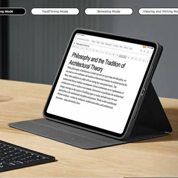 Калъф за iPad Pro 11 (2024) - ESR Rebound Hybrid - Сив