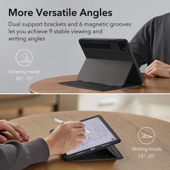 Калъф за iPad Air 13 (2024) - ESR Shift Magnetic - Кафяв