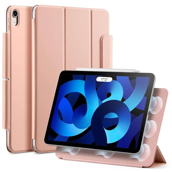 Калъф за iPad Pro 11 2018 / iPad Air 4 / 5 / 11 (2020/2022/2024) - ESR Rebound Magnetic - Розов