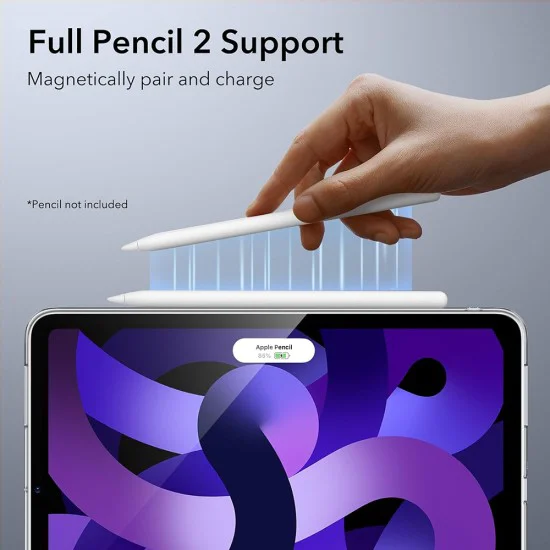 Калъф за iPad Air 4 (2020) / Air 5 (2022) / Air 11 (2024) - ESR Project Zero - Frosted Black