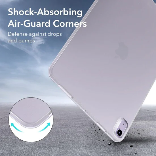 Калъф за iPad Air 4 (2020) / Air 5 (2022) / Air 11 (2024) - ESR Project Zero - Frosted Black