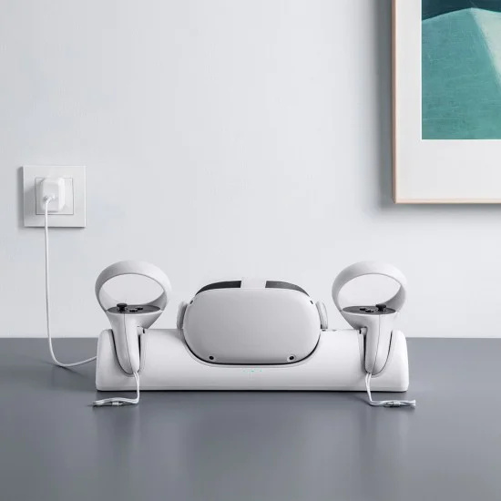 Зарядна станция за Oculus Quest 2, Type-C - Anker - Бяла