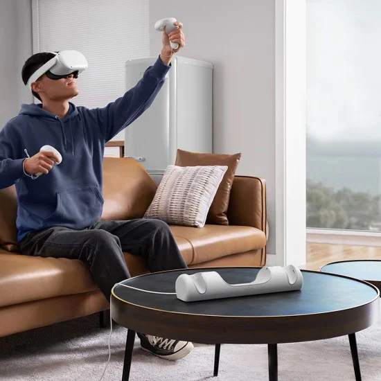 Зарядна станция за Oculus Quest 2, Type-C - Anker - Бяла