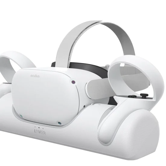 Зарядна станция за Oculus Quest 2, Type-C - Anker - Бяла