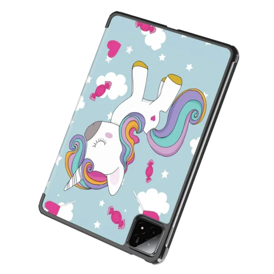 Калъф за Xiaomi Pad 6S Pro 12.4 - FoldPro - Еднорог