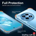 Калъф за OnePlus 12R - Удароустойчив прозрачен силикон - прозрачен