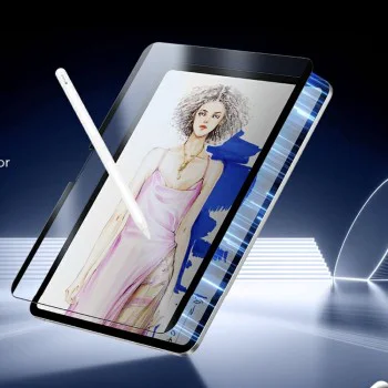 Протектор за iPad Pro 13 (2024) - ESR, магнитен на усещане за хартия - прозрачен