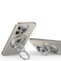 Държач за телефонен пръстен MagSafe - Стойка за пръстен ESR - естествен титан