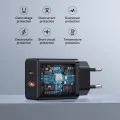 USB зарядно, Type-C, бързо зареждане 20W - Baseus (P10111403113-00) - клъстерно черно