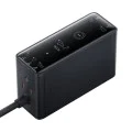 Зарядна станция GaN Char, 3x USB-C, USB, DC, 240W, 1m - Baseus (P1016390101113-00) - Черен