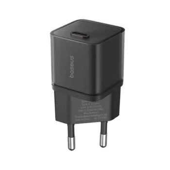Зарядно устройство GaN5S, Type-C, 20W - Baseus (P10162503113113-00) - Черно