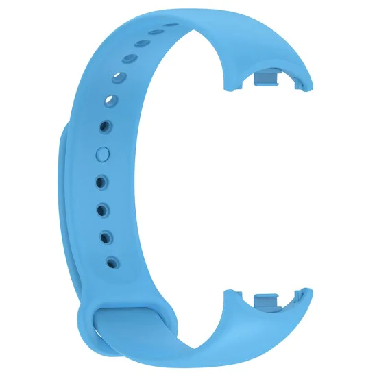 Каишка за Xiaomi Mi Band 8 / 8 NFC / 9 / 9 NFC - Каишка за часовник (W014) - Небесно синьо