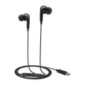 20Hz-20kHz Type-C Wire Type-C слушалки - Baseus Encok CZ18 (A0017170100113-Z1) - Cluster Black