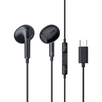 20Hz-20kHz Type-C кабелни слушалки - Baseus Encok CZ17 (A001700000000113-Z1) - Cluster Black