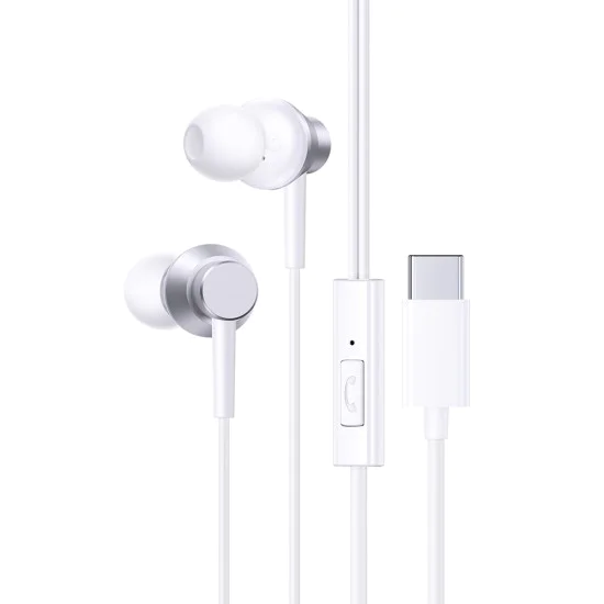 Type-C Wire Type-C Headsets - Baseus Encok CZ11 (A0016434300213-Z1) - Moon White