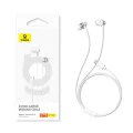 Type-C Wire Type-C Headsets - Baseus Encok CZ11 (A0016434300213-Z1) - Moon White