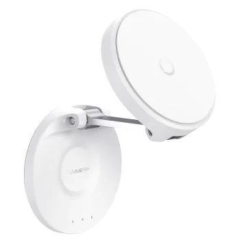 Стойка за настолен телефон - Baseus MagPro (B10564101211-00) - Бяла