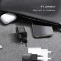 Зарядно устройство GaN5S, Type-C, 20W - Baseus (P10162503113113-00) - Черно