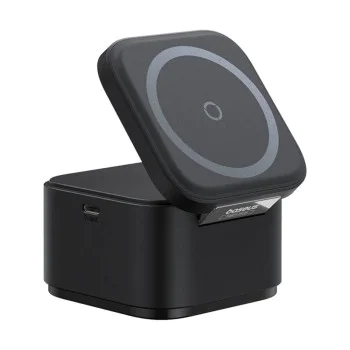 Зарядна станция Cube, 25W - Baseus (P10264100123-00) - Черна
