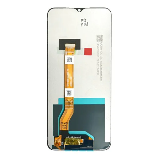 IPS LCD IPS със сензорен екран Съвместим с Oppo A76 - OEM (19573) - Черен