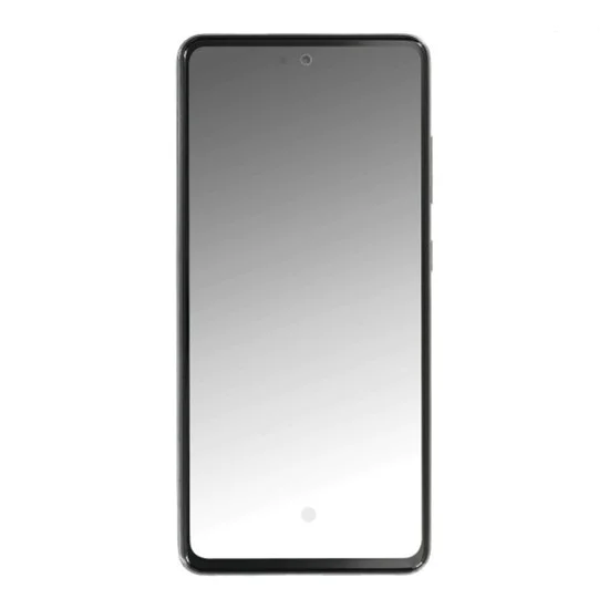 Екран с тъчскрийн и рамка, съвместим с Samsung Galaxy A72 4G (SM-A725) - Samsung (16696) - черен