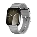 Каишка за часовник за Apple Watch 1/2/3/3/4/4/5/5/5/6/6/7/8/7/8/9/10/SE/SE/SE 2/Ultra/Ultra 2 (42/44/45/46/49 мм) - Каишка за часовник (W051) - Сив