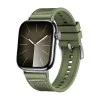 Каишка за Apple Watch 1/2/3/4/5/6/7/8/9/10/11/SE/SE 2/SE 3 (38/40/41/42mm) - Techsuit - Каишка за часовник 32mm (W051) - Зелен