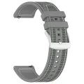 Каишка за Huawei Watch GT 2 (46 мм)/GT 2 Pro/GT 3 Pro (46 мм)/Ultimate, Xiaomi Watch S1 - Каишка за часовник (W051) - Сив