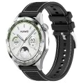 Каишка за Huawei Watch GT 2 (46 мм)/GT 2 Pro/GT 3 Pro (46 мм)/Ultimate, Xiaomi Watch S1 - Каишка за часовник (W051) - Черен