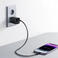 Priza Charger Type-C, USB, Fast Charging, 33W - Anker 323 (A2331G11) - Черен