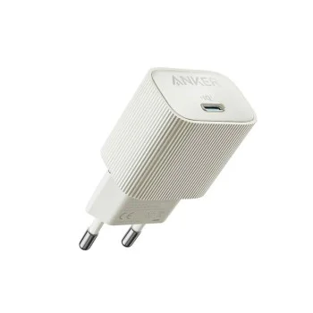 Зарядно устройство Priza Type-C, 30W, PowerIQ 3.0 - Anker Nano 4 (A2337G21) - Бяло