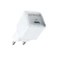 Зарядно устройство Priza Type-C, 20W, PowerIQ 3.0 - Anker 512, Nano 3 (A2346G21) - Бяло