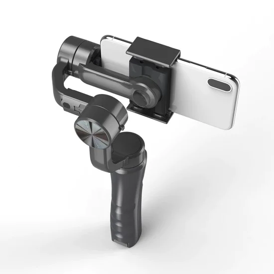 Кардан за телефон с 3 оси и джойстик, Micro-USB - (H4) - Черен