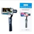 Кардан за телефон с 3 оси и джойстик, Micro-USB - (H4) - Черен